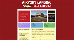 Desktop Screenshot of airportlandingselfstorage.com